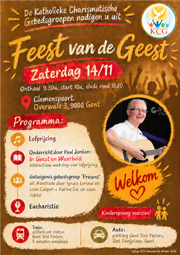 KCG Vlaanderen stelt voor: